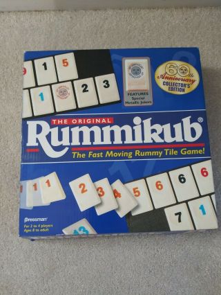 The Rummikub Game - Vintage 1997 Pressman - Complete Game