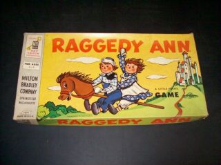 Vintage Board Game 1954 Raggedy Ann