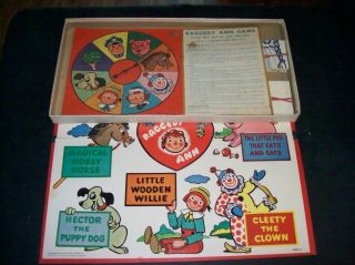 VINTAGE BOARD GAME 1954 RAGGEDY ANN 2