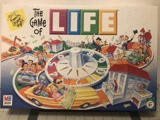 The Game Of Life Board Game Milton Bradley 2005 Complete