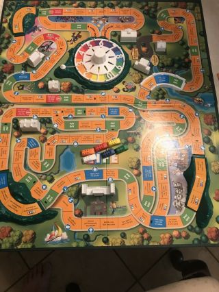 THE GAME OF LIFE BOARD GAME MILTON BRADLEY 2005 Complete 2