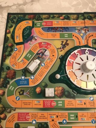 THE GAME OF LIFE BOARD GAME MILTON BRADLEY 2005 Complete 3