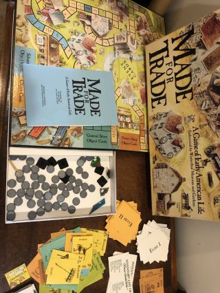 Made For Trade Board Game A Game Of Early American Life Authorized By Winterthur