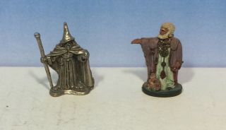 Ral Partha Pewter Pp705 Wizard With Crystal Staff