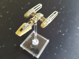 Btl - A4 Y - Wing (rebel) Star Wars X - Wing Miniatures W/ Base | Hobbut - Com