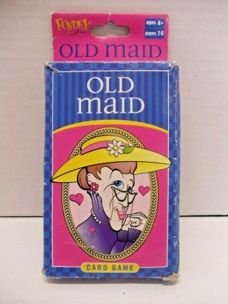 FUNDEX 2002 CHILDREN ' S OLD MAID CARD GAME COMPLETE DECK 2