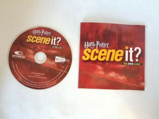 Harry Potter Scene It? The Dvd Game Replacement Disc In Sleeve