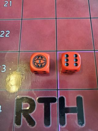 Eye Of Sauron Lotr Custom Dice For Gaming Or Heroclix