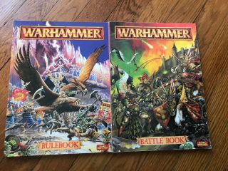 Games Workshop Warhammer Rulebook And Battle Book 5th Ed.
