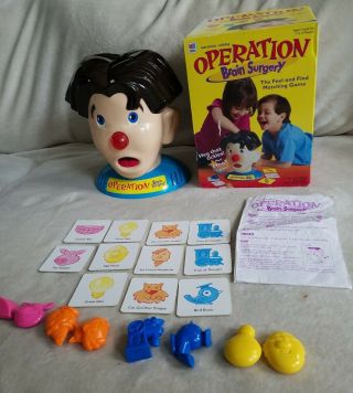 Operation Brain Surgery Game 2001 Hasbro Milton Bradley Talking Electronic Game