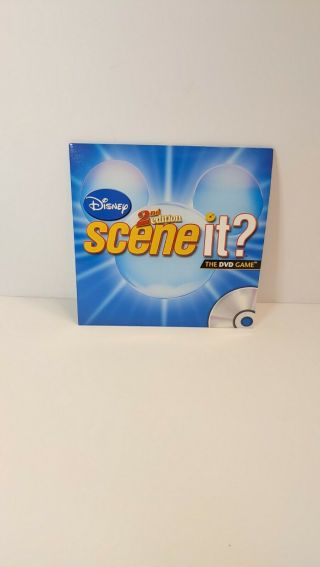 Disney Scene - It 2nd Edition Board Game Replacement Parts: Dvd Disc.  Light Use