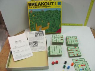 Vintage Breakout Game The Great Escape Board House Of Games Waddingtons 1975