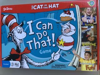 Dr.  Seuss Cat In The Hat I Can Do That Game Complete