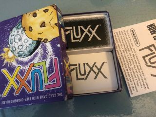 Fluxx The Card Game With Ever Changing Rules,  Euc Loo - 001 1 - 929780 - 01 - X