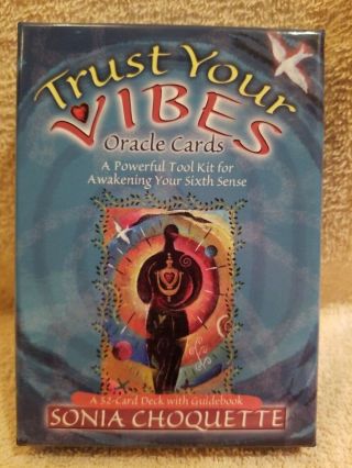 Trust Your Vibes Oracle Cards Awakening Your Sixth Sense Sonia Choquette 1
