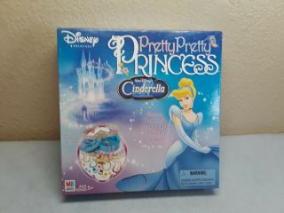 Pretty Pretty Princess Cinderella Dress Up Game,  Pre - Owned,  No Rings