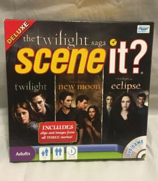 Scene It? The Twilight Saga Deluxe Dvd Game 2010