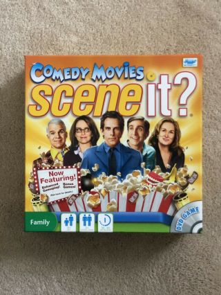 Scene It? Comedy Movies Deluxe Edition Screen Life Games 2010
