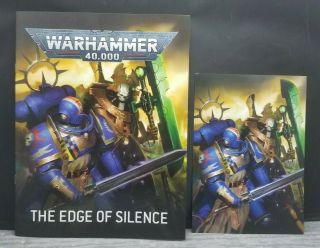 Warhammer 40,  000 Indomitus The Edge Of Silence Book 40k Space Marines