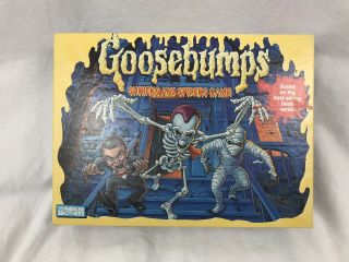 Goosebumps Shrieks And Spiders Board Game Parker Brothers 1995 Incomplete Parts