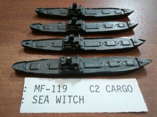 CinC WWII Micronaut 1/2400 Scale American MF - 119 C2 Cargo Sea Witch Painted 2