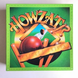 Howzat Cricket Trivia Board Game Teens To Adult 2 Or More Players,  1992 908