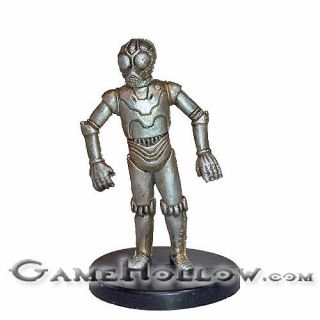 Star Wars Miniatures Knights Of The Old Republic Ra - 7 Death Star Protocol Droid
