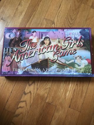 American Girl Board Game Trivia Trade And A Trip Through Time 1999 Complete