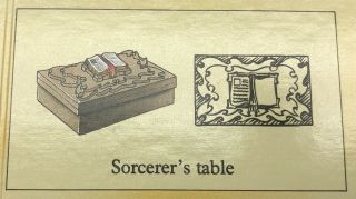 Hero Quest Milton Bradley MB Citadel Games Workshop replacement Sorcerer’s Table 3
