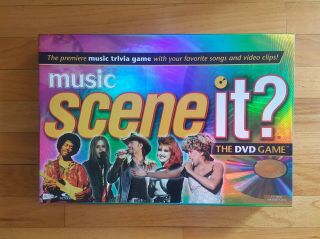 Scene It? Music Edition The Dvd Board Game 2005 - And In