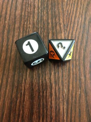 Scene It? Movie Deluxe Edition Dice Die Set Replacement Playing Piece Part 2