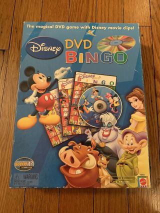Disney Dvd Bingo - Mattel Games