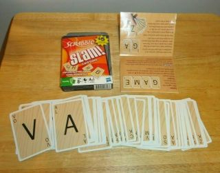 Scrabble Slam Family Card Game - 2 To 4 Players