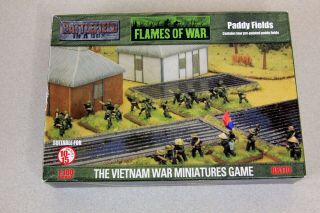 1/100th (15mm) Scale Fow Battlefield In A Box Vietnam War Paddy Fields