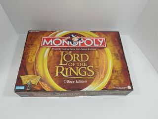 Monopoly The Lord Of The Rings Trilogy Edition 2003 Parts Only.