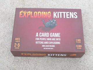 Exploding Kittens A Card Game 2 - 5 Players -