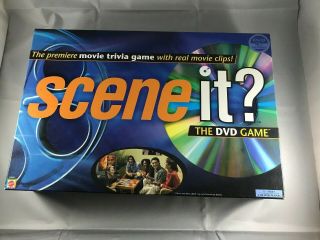 Mattel Scene It? The Dvd Family Board Game Movie Trivia Game 2003