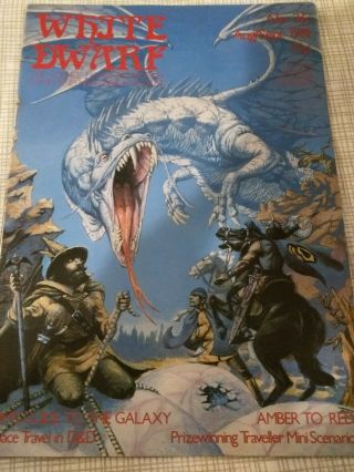Gw White Dwarf 26 " Space Travel In D&d,  Gms Guide To The Galaxy " Aug 1981 Vg,