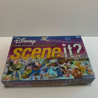 Disney Scene It? The Dvd Board Game 1st Edition 2004
