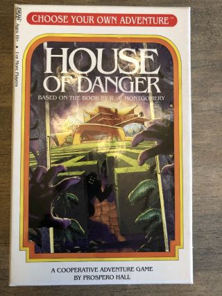 House Of Danger - Choose Your Own Adventure Cooperative Game