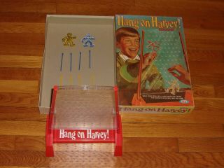 Vintage Hang On Harvey Skill Game Ideal 1969 Complete