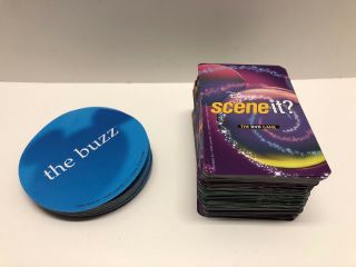 Disney Scene It? Replacement Adult Kids Trivia & Buzz Cards Dvd Game 2004