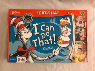Cat In The Hat I Can Do That Dr.  Seuss Game - Complete