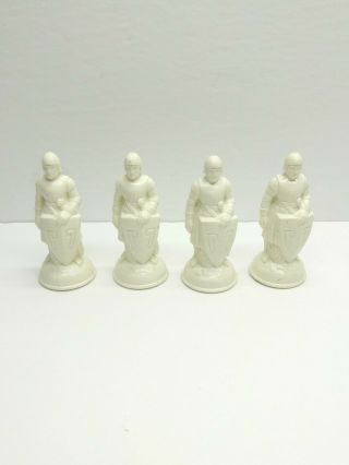 4 Pawns Renaissance Chess Man E.  S.  Lowe 1959 Anri Replacement Piece White