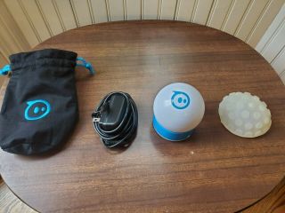 Sphero 2.  0 App Powered Robotic Ball W/ Stand,  Charger,  Bag & Nubby -