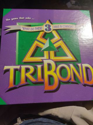 Tribond Board Game Diamond Edition By Patch 1998 100 Complete