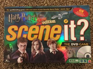 Scene It? Harry Potter 2nd Edition Dvd Game - Ages 8 To Adult