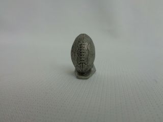 Football Nfl Monopoly Game Part Replacement Piece Metal Pewter Token Mover Pawn