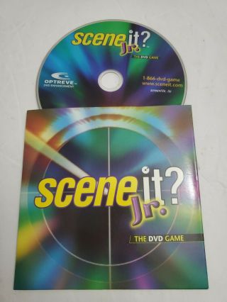Scene It? Jr.  The Dvd Game Board Game For Kids Replacement Dvd