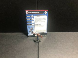 Star Wars Miniatures Captain Panaka Kotor Knight W/card Mini Rpg Legion Assault